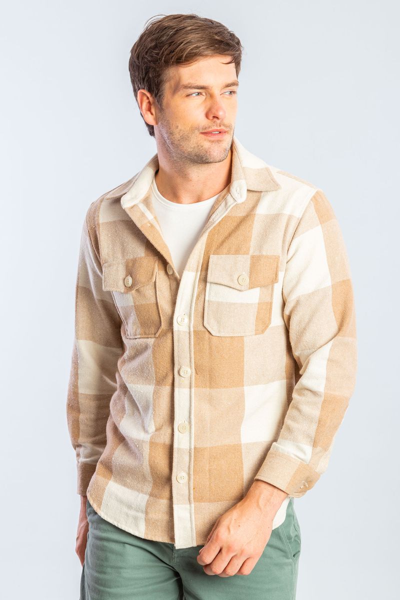 01.04.0119-camisa-ml-london-xadrez-bege-030-off-white-2740