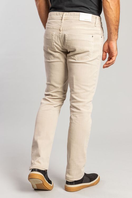 Calça Jeans 5 Pockets Colors - Areia