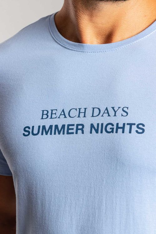 Camiseta Beach Days - Lilas