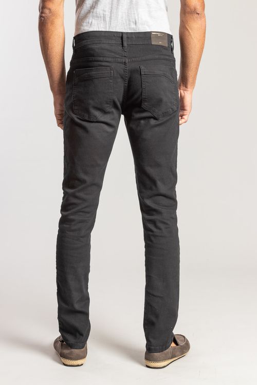 Calça Jeans Comfort All Black - Preto
