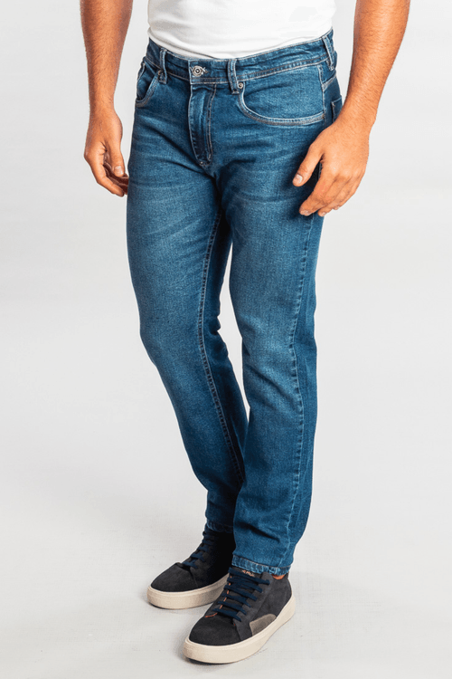 Calça Jeans Slim Classic Blue Sk - Azul