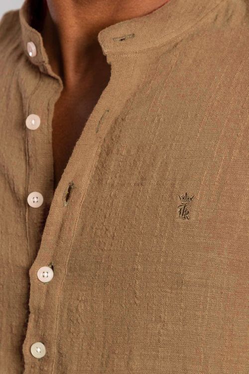 Camisa Manga longa Santorini W24 - Caqui