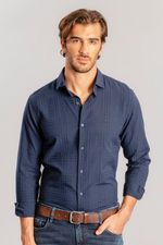01.08.0023.040-CAMISA-ML-JACQUARD-MAXI-XADREZ-UNICOLOR-MARINHO-847