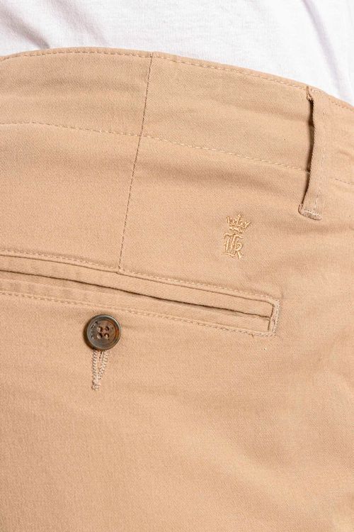 Calça Chino Sarja Elastano S25 - Caqui