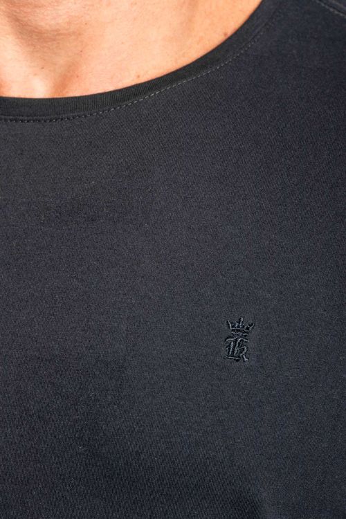 Camiseta Básica Gola Careca S25 - Marinho