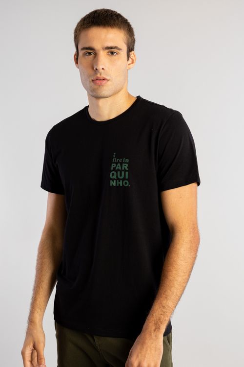 Camiseta Fire In Parquinho W25 - Preto