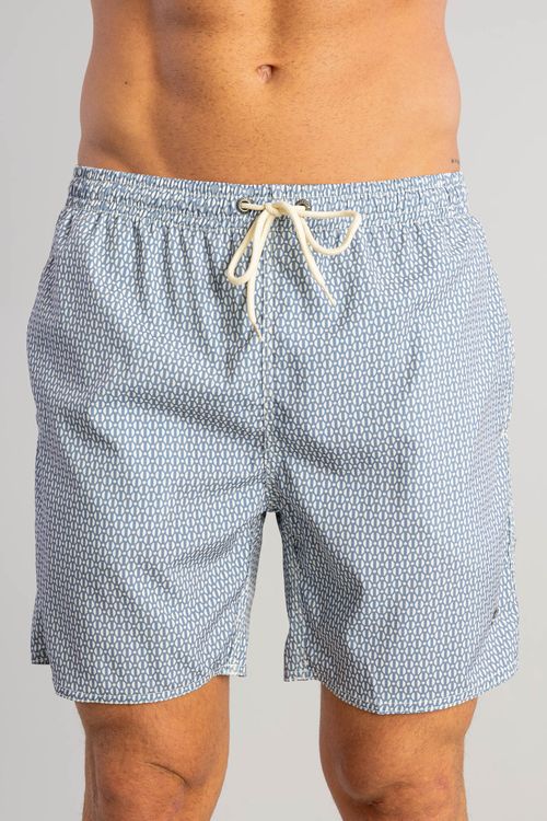 Shorts Praia Gravataria Points W25 - Azul