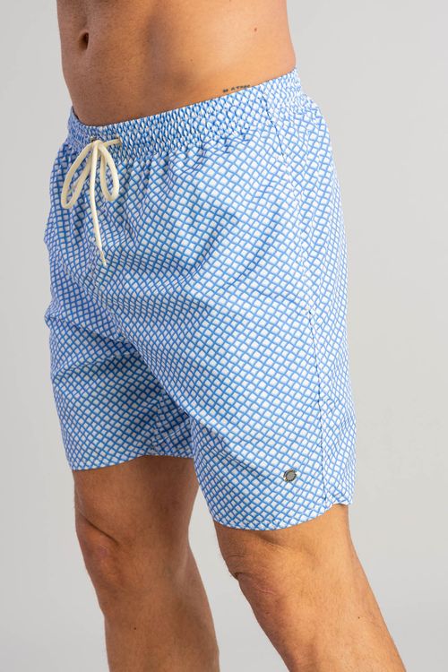 Shorts Praia Gravataria Rede W25 - Azul