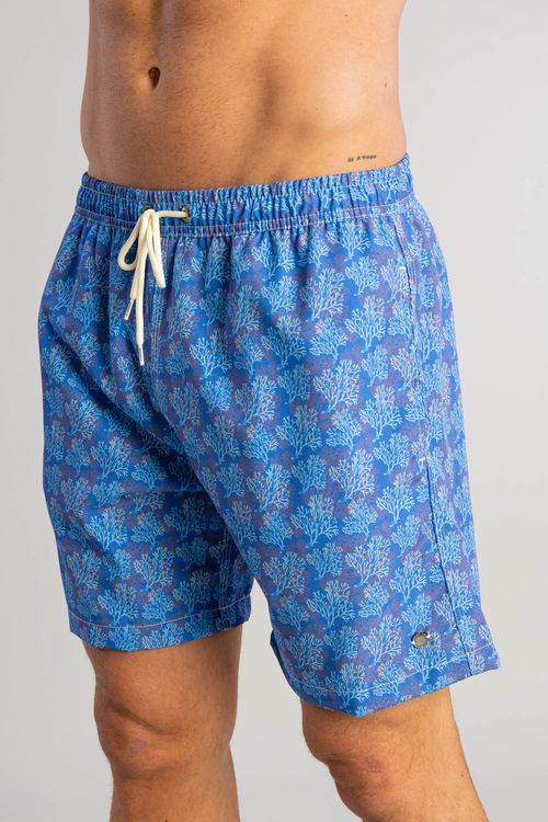 Shorts Praia Eletric W25 - Azul