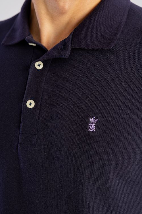 Camisa Polo Básica Piquet W25 - Marinho