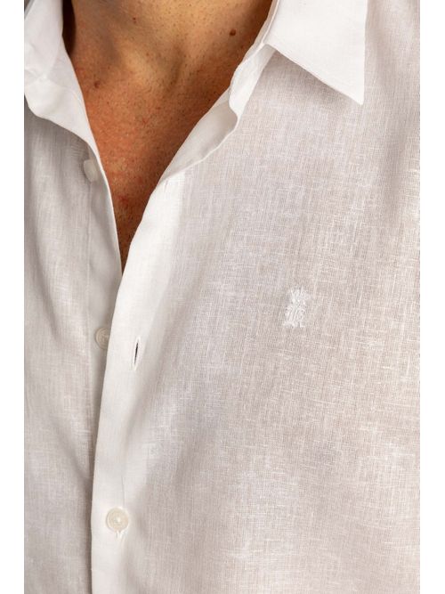 Camisa MC Linho S26 - Branco