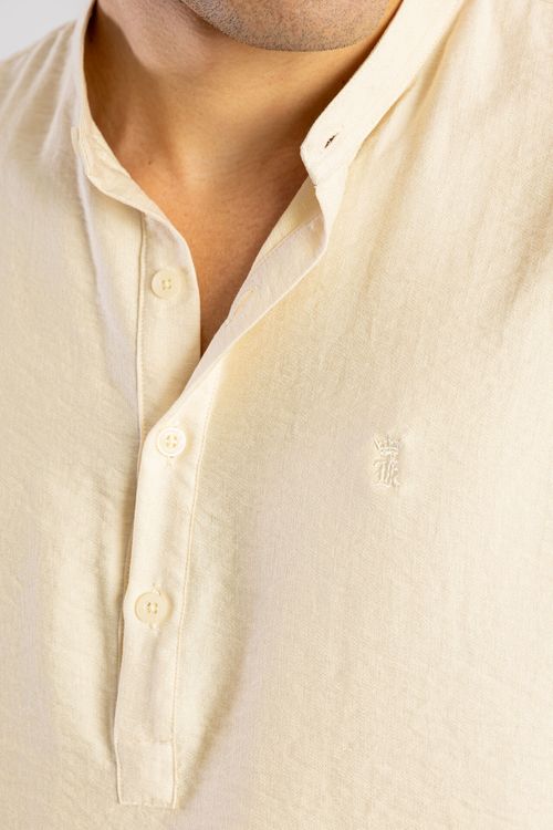 Camisa Manga Curta Santorini W25 - Caqui