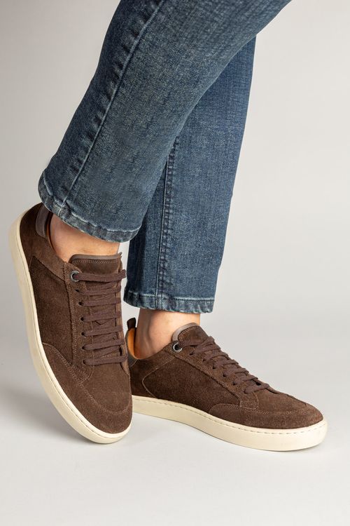 Tênis Camurça Punta Del Este W26 - Café