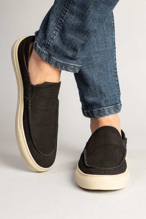 Tênis Loafer Waves W26 - Preto