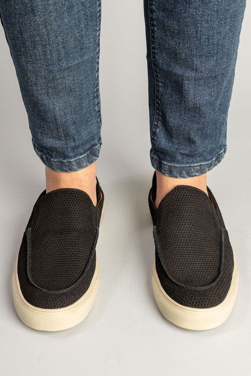 Tênis Loafer Waves W26 - Preto